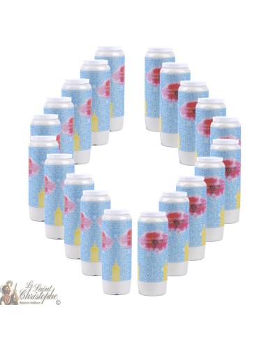 Decorative candles With french citation - oriental lantern