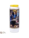 Candles Novenas for the souls of purgatory  model 2 – french  Prayer