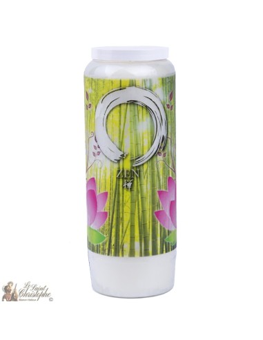 Decorative candles With french citation -  zen model 2