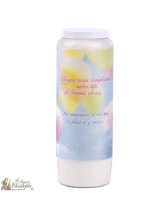 Decorative candles With french citation - balloons , sky 2