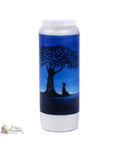 Decorative candles With french citation - Antoine de Saint-Exupéry