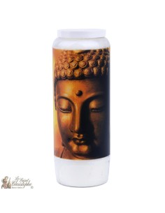 velas decorativas con la citación en francés - Buda