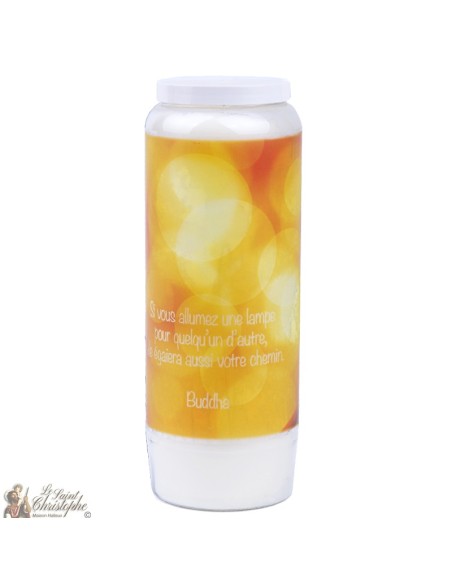 Decorative candles With french citation - Buddha 