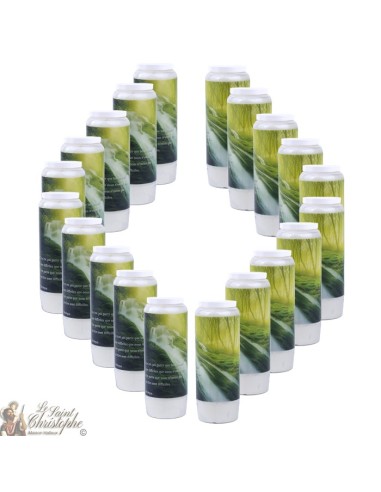 Decorative candles With french citation -  river