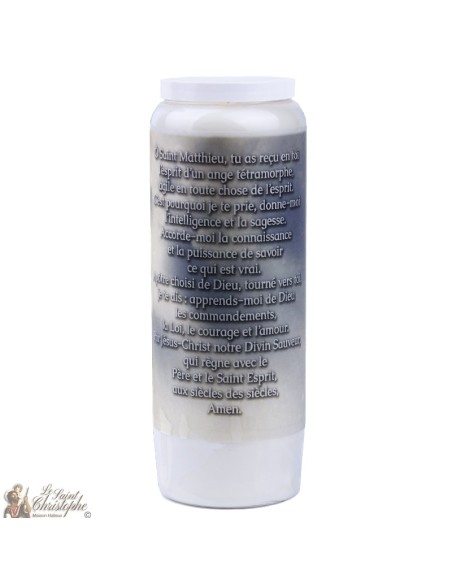 Candles Novenas to Saint Matthew  – french  Prayer