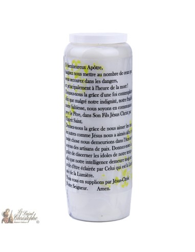 Candles Novenas to Saint Thomas  – french  Prayer