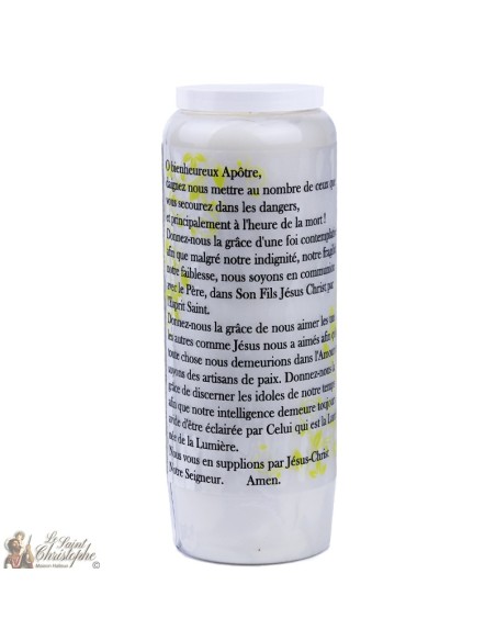 Candles Novenas to Saint Thomas  – french  Prayer