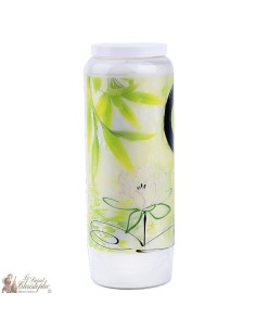 Decorative candles With  zen symbol  2