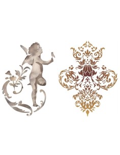 Adesivo decorativo - candela novena - Angeli modello 5