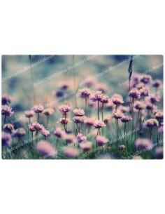 dekorativer Aufgleber für Novenkerzen  - Blumen modell 2