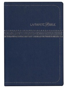 La Sainte Bible - Segond 1910 - Simili cuir mauve 