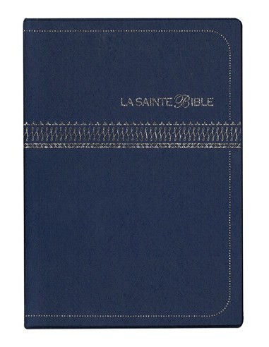 La Sainte Bible - Segond 1910 - Simili cuir mauve 
