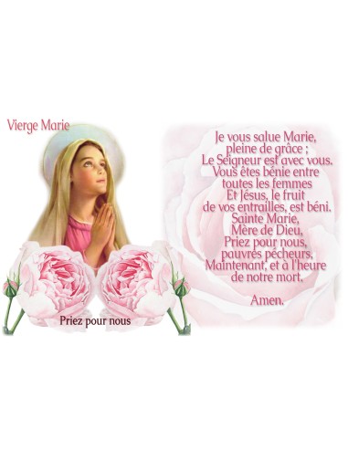 Autocollant bougie de neuvaine avec prière français  - Saint Thomas