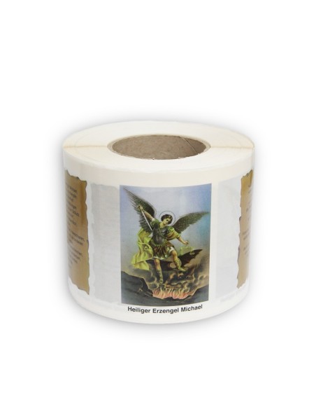 Autocollants en rouleau avec votre image et prière 500 pcs 