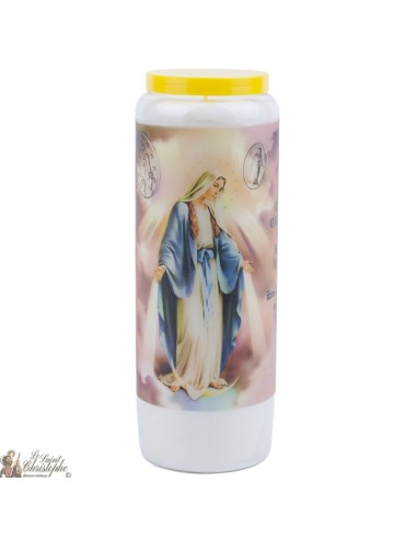 Velas Novena a la Medalla milagrosa - Oración alemán