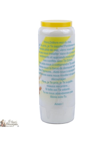 Candele Novene " Salvami " - Preghiera francese