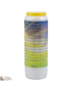 Candele Novene " Io credo in te " - Preghiera francese 2