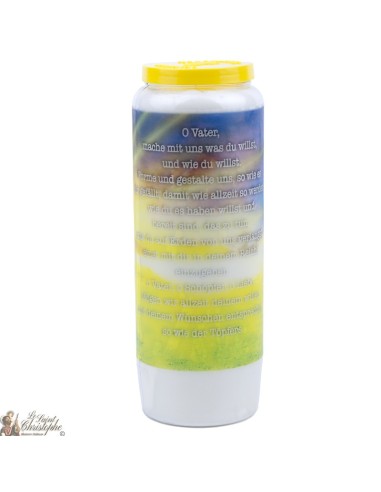 Candles Novenas " I believe in you " –  german Prayer