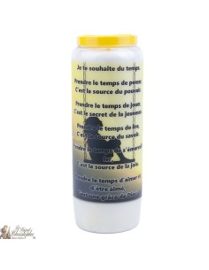 Candles Novenas " Take time " – french  Prayer - 2 2