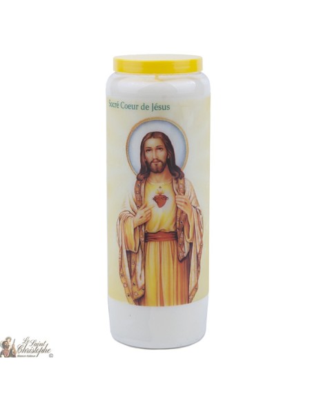 Bougies Neuvaines au Sacré Coeur de Jésus  - prière  Français