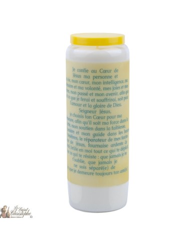 Candele Novene al Sacro Cuore di Gesù - Preghiera francese