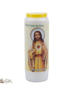 Bougies Neuvaines au Sacré Coeur de Jésus  - prière  Français