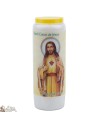 Candles Novenas to the Sacred heart of jesu -  french Prayer