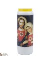 Kerzen Novenen zu Heilige Herz von Jesus und Maria - Gebet Französisch