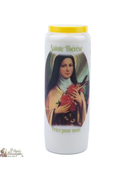 Velas Novena a  santa teresa - Oración francés  - 2