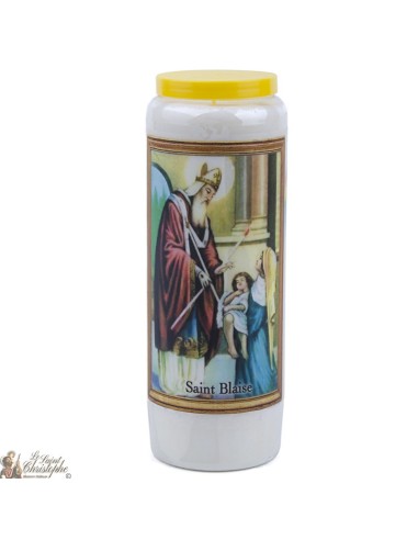 Candele Novene a san Blaise - Preghiera francese  