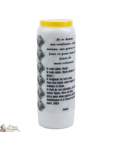 Candele Novene a la Vergine Maria - Preghiera francese  - 6 2