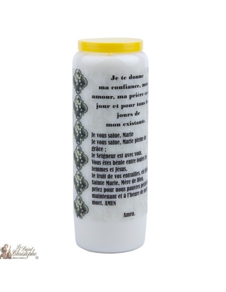 Candele Novene a la Vergine Maria - Preghiera francese  - 6