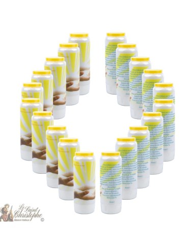 Candles Novenas " Deliver me " – french  Prayer