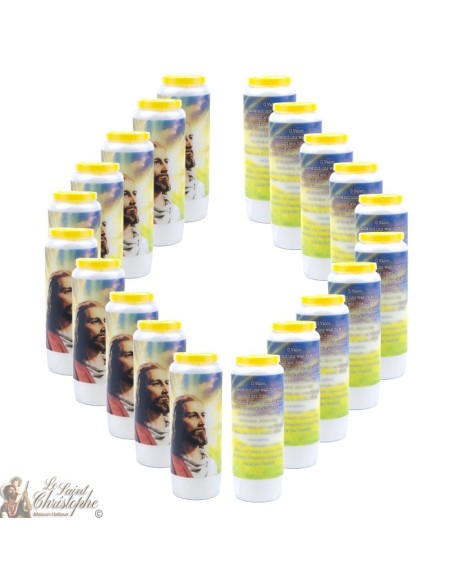 Candles Novenas " I believe in you " –  german Prayer