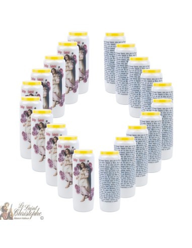 Candles Novenas to  Saint 	Gabriel – german  Prayer