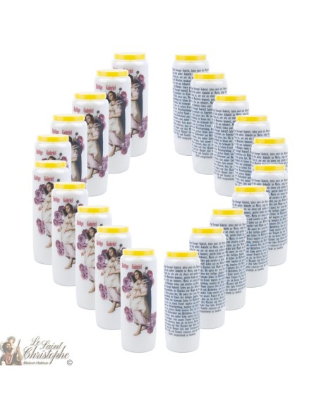 Velas Novena a  san Gabriele - Oración alemán