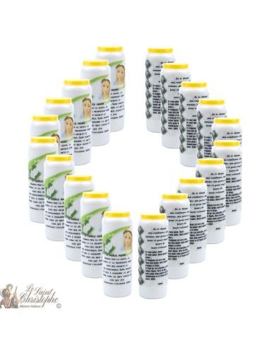 Candele Novene a la Vergine Maria - Preghiera francese  - 6