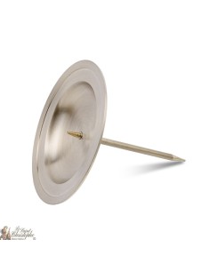 Pic candeliere per Corona - colore dorato - 8,5 cm