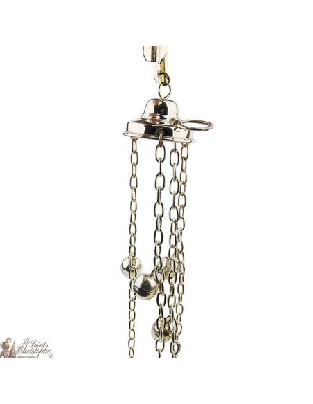 Censer carved with bells - 25 cm