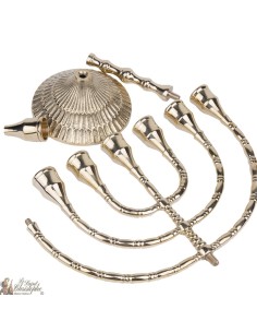 Menorah Copper Candlestick - 30 cm 2