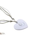 Collier Cordon Cœur oeil de Sainte Lucie 