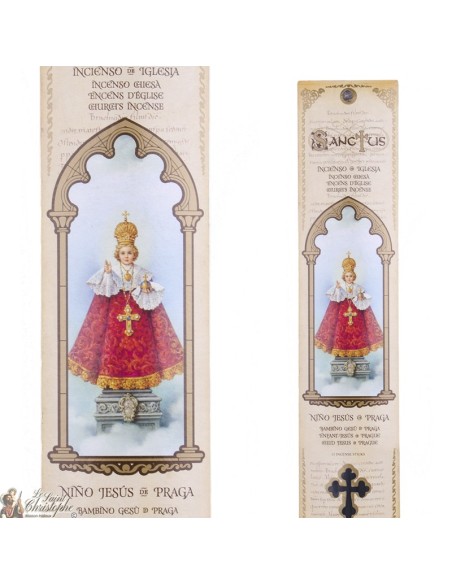 Incense pouch - Little Jesus of Prague - 15 pces