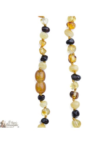 Collier Ambre Baltic pour Bébé 
