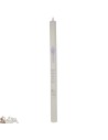 Communion candle -White or Beige 40 cm - pink Dove