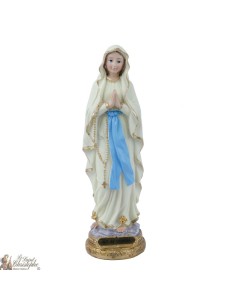 Nuestra Señora de Lourdes - estatua fosforescente - 22 cm 2
