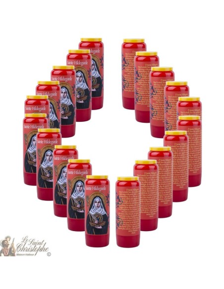 Candele Novene a Santa Ildegarda - Preghiera Francese