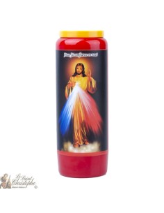 Rode Kaarsen Novenas naar Barmhartige Christus - Duitse Prayer