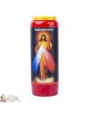 Bougies Neuvaines rouges au Christ Miséricordieux - prière allemand