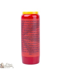  Novenas velas rojas a Cristo Misericordioso - Oración alemán 2