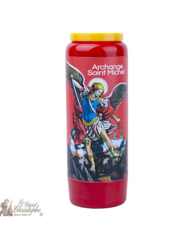  Novenas velas rojas a San Miguel - Oración francés